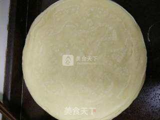 鸡蛋煎饼的做法步骤：4