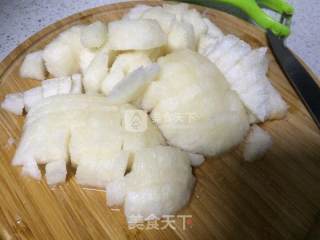 雪梨润肺汁的做法步骤：2