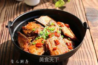 泡椒干锅带鱼的做法步骤：10