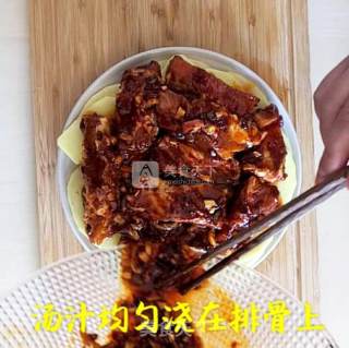 老干妈蒸排骨的做法步骤：14