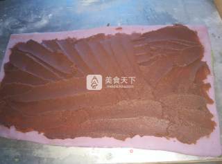 彩色花卷的做法步骤：18