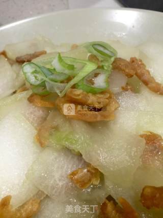 海米烧冬瓜的做法步骤：8