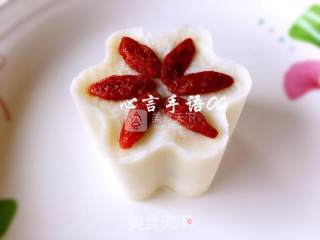 花形枸杞山药糕的做法步骤：10
