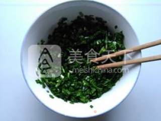 发面韭菜盒子的做法步骤：3