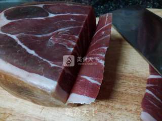 乳饼夹火腿的做法步骤：2