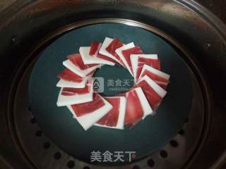 乳饼夹火腿的做法步骤：7