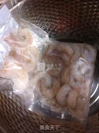 烤虾仁串的做法步骤：1