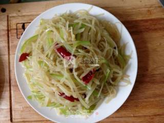 酸辣土豆丝的做法步骤：7