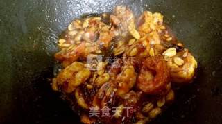 宫保鲜虾球的做法步骤：16