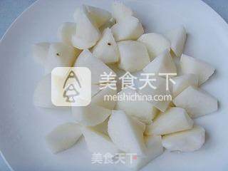 拔丝山药的做法步骤：2