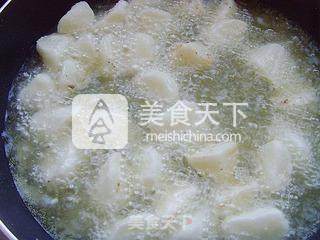 拔丝山药的做法步骤：5