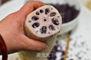 墨米莲藕的做法步骤：3