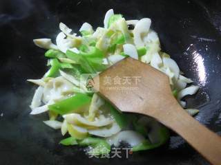 尖椒鸡胗炒雷笋的做法步骤：6