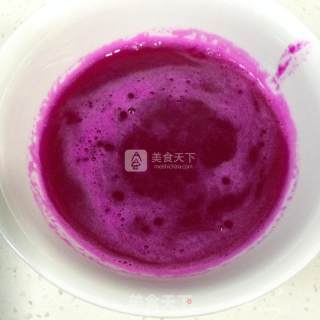 火龙果汁樱花慕斯的做法步骤：3