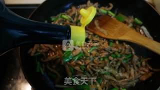 肉丝南瓜面的做法步骤：14