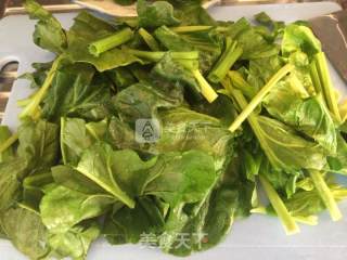蒜蓉菠菜塔的做法步骤：3