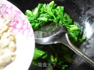 腐乳菜芯的做法步骤：7