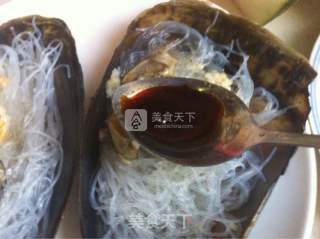 蒜蓉粉丝蒸带子的做法步骤：10