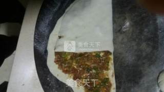 牛肉芹菜千层饼的做法步骤：3