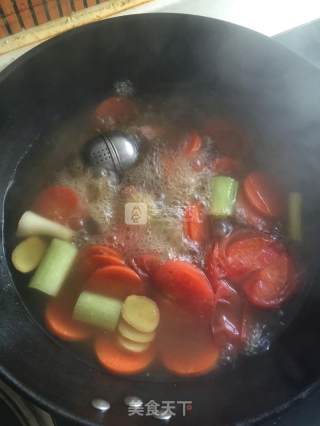 清香牛肉面的做法步骤：8