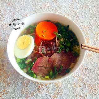 清香牛肉面的做法步骤：12