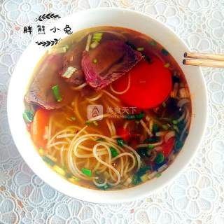 清香牛肉面的做法步骤：14