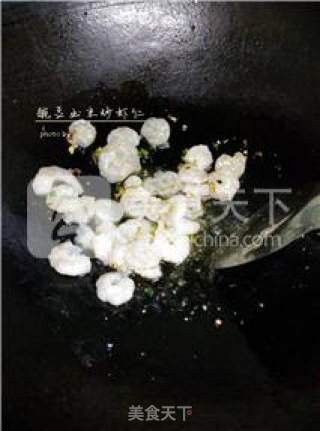 【金玉满堂】豌豆玉米炒虾仁的做法步骤：8