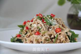凉拌鸡丝的做法步骤：7