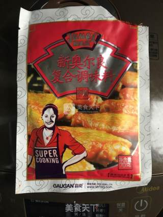 奥尔良烤鸡翅的做法步骤：1