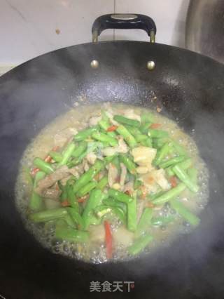 四季豆炒肉的做法步骤：7
