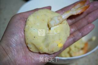 炸虾可乐饼的做法步骤：13