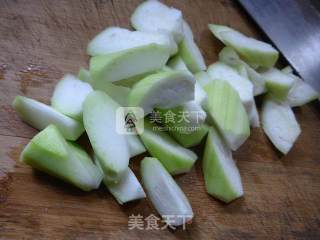 圆素鸡煮夜开花的做法步骤：3