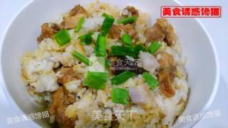 排骨芋头香菇焖饭的做法步骤：7