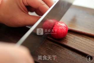 风物料理の樱桃糖醋小萝卜的做法步骤：2