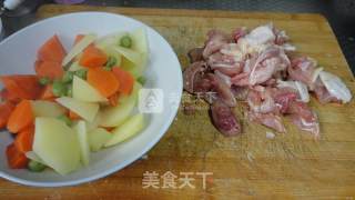 【肥肥妈的美味手记】——咖喱鸡腿饭的做法步骤：1
