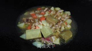 【肥肥妈的美味手记】——咖喱鸡腿饭的做法步骤：4