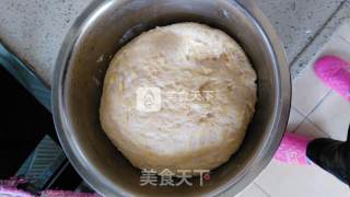 山药馅花朵面包的做法步骤：3
