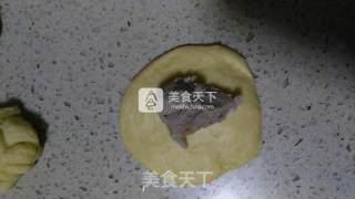 山药馅花朵面包的做法步骤：7