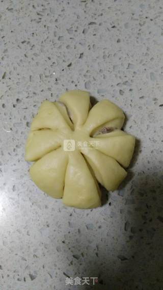 山药馅花朵面包的做法步骤：9
