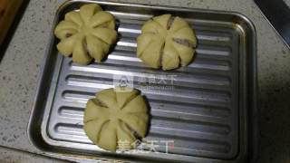 山药馅花朵面包的做法步骤：10