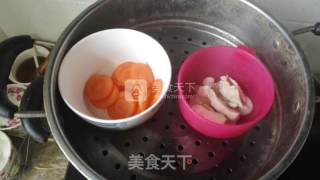 萝卜鸡肉泥八个月的宝宝的辅食的做法步骤：3