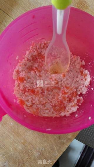 萝卜鸡肉泥八个月的宝宝的辅食的做法步骤：4