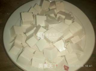 番茄肉末豆腐的做法步骤：1