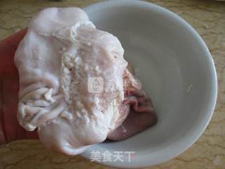 爆炒青蒜肚片的做法步骤：3