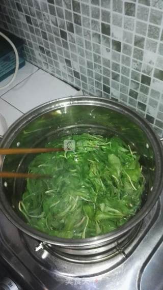 干贝拌马兰头的做法步骤：4