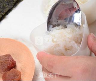 日式酸梅饭团—九阳知食的做法步骤：4