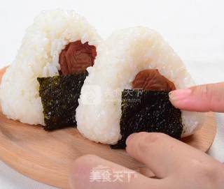 日式酸梅饭团—九阳知食的做法步骤：6