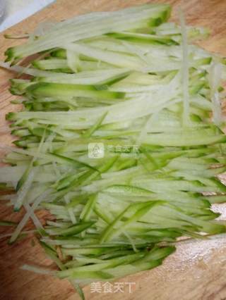 萝卜丝杂粮面的做法步骤：2