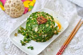 荠菜拌花菇的做法步骤：8