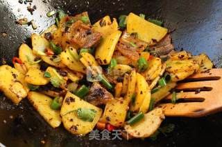 豉香土豆片的做法步骤：12